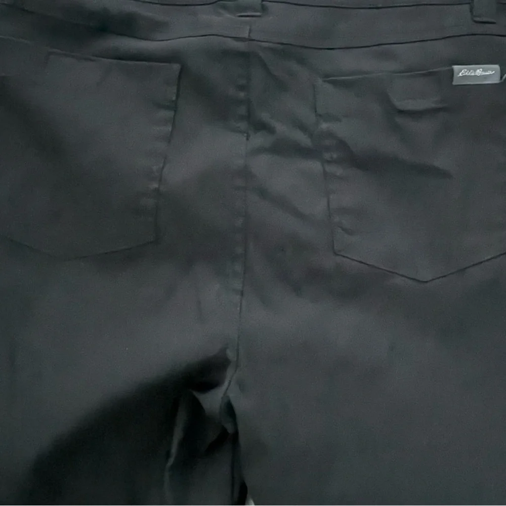 Eddie Bauer Men's Fleece Lined Water Resistant Black Pants 32 x 32